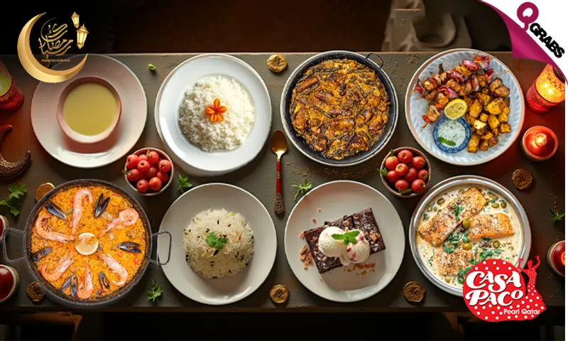 Iftar Set Menu at Casa Paco, The Pearl!